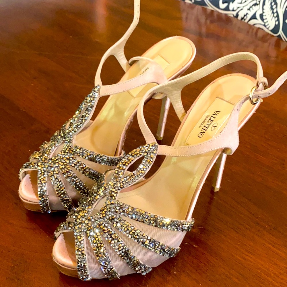 Valentino Crystal Heels